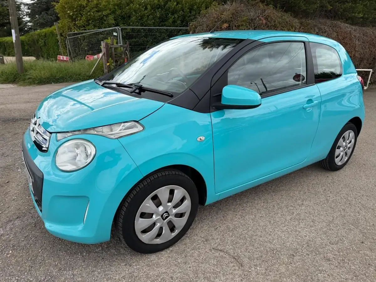 Used Citroën C1 Feel 68 HP (50 kW) 2015 Blue Hatchback