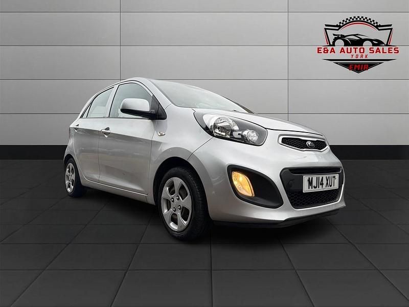 Silver Used 2014 Kia Picanto Hatchback | £2,295 (Good price) - Image 1/4