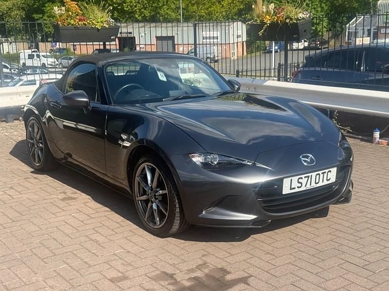 Grey Used 2021 Mazda MX5 Inclusive Cabriolet | £21,795 (Fair price) - Image 1/4