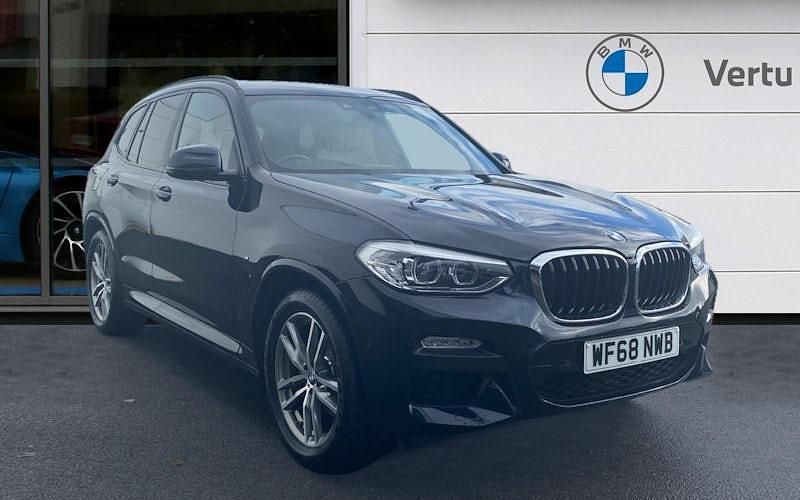 Used 2020 BMW X3 M Sport SUV | £26,146 (Good price) - Image 1/4