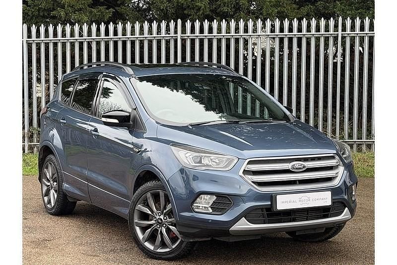 Blue Used 2019 Ford Kuga ST-Line SUV | £12,995 (Fair price) - Image 1/4