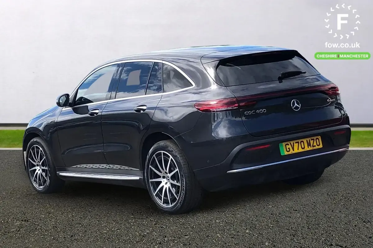 Used Mercedes EQC400 Active 300 kW (408 HP) 2020 Grey SUV
