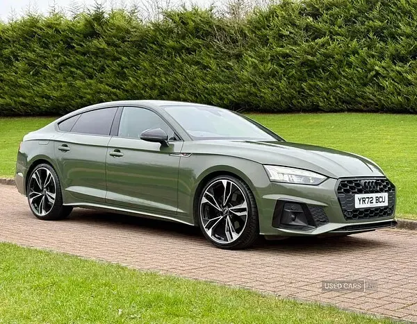 Used Audi A5 Black Edition 2022 Green Coupe