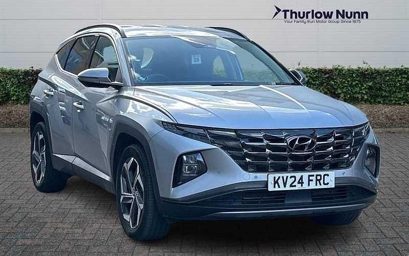 Used Hyundai Tucson Premium 230 HP (169 kW) 2024 Shimmering slvr/suede leather SUV