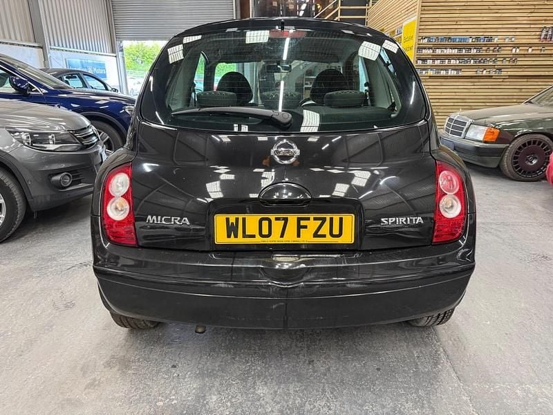 Used Nissan Micra 79 HP (58 kW) 2007 Black Hatchback