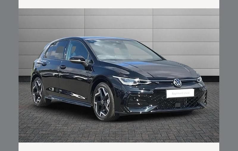 Black Used 2025 VW Golf VIII R-line Hatchback | £30,195 (Expensive) - Image 1/3