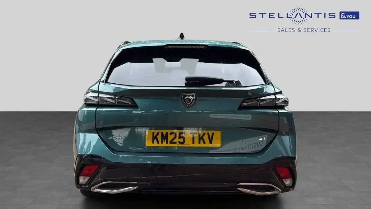Used Peugeot 308 SW GT 129 HP (94 kW) 2025 Blue Estate