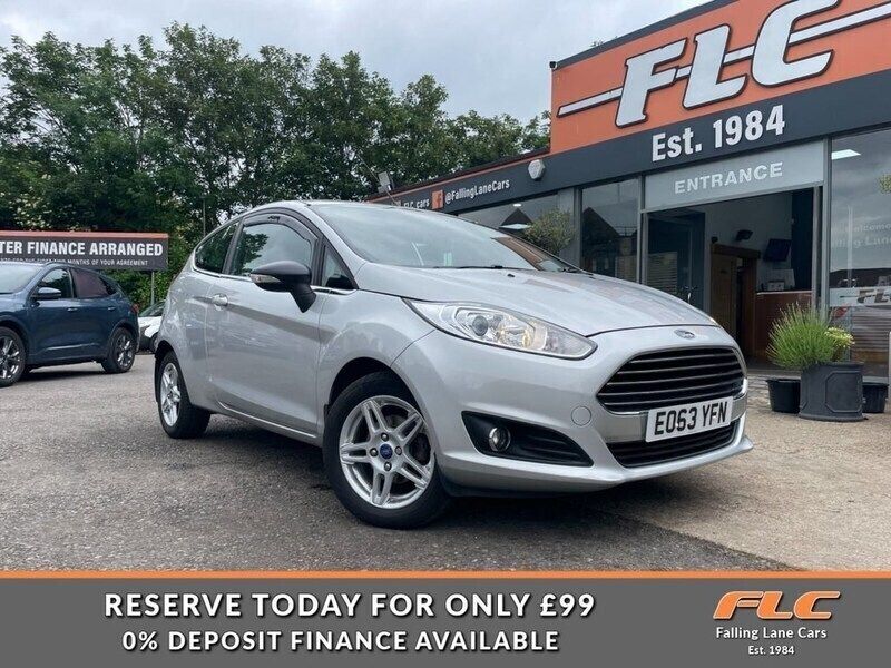 Silver Used 2013 Ford Fiesta Zetec Hatchback | £2,699 (Super price) - Image 1/4