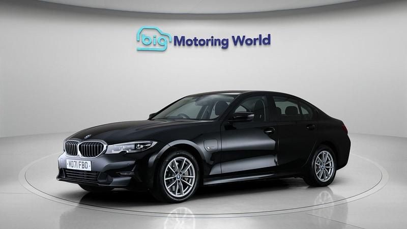 Used BMW 330e 2022 Black Sedan