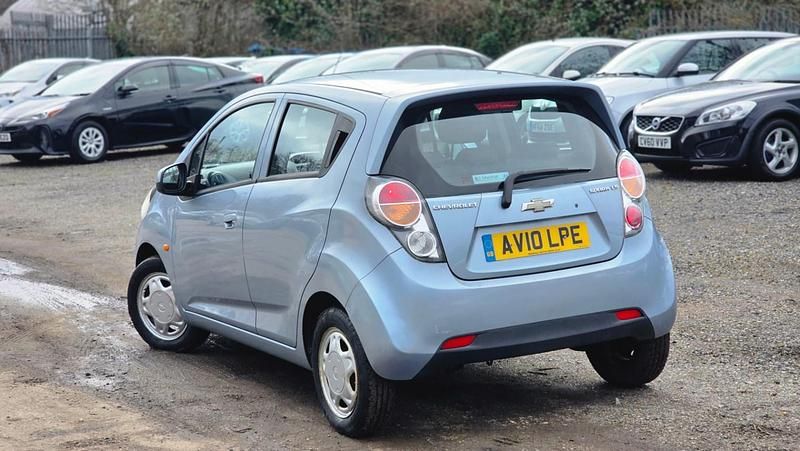 Used Chevrolet Spark LS 2010 Blue Hatchback
