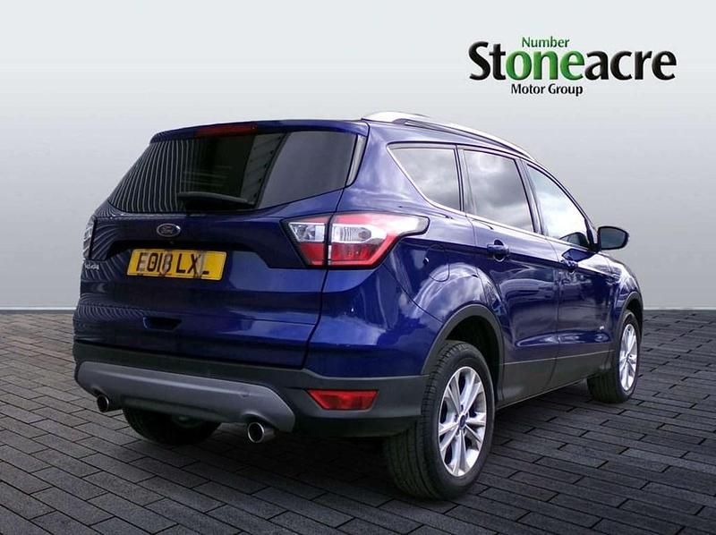 Used Ford Kuga Titanium 177 HP (130 kW) 2018 Blue SUV