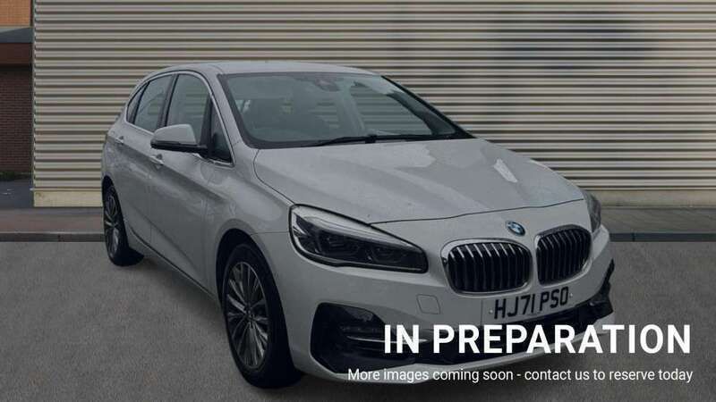 White Used 2021 BMW 218 Luxury Line Estate | £17,852 (Fair price) - Image 1/4