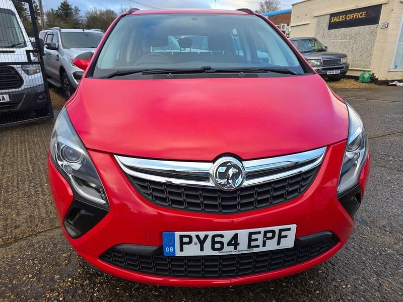 Used Vauxhall Zafira Tourer 2014 Red MPV