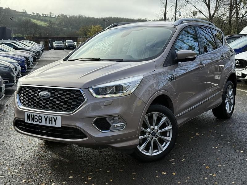 Used Ford Kuga Vignale 182 HP (133 kW) 2018 Brown SUV