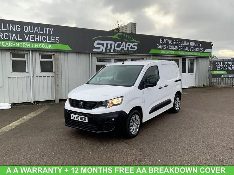 Used Peugeot Partner 2020 White MPV