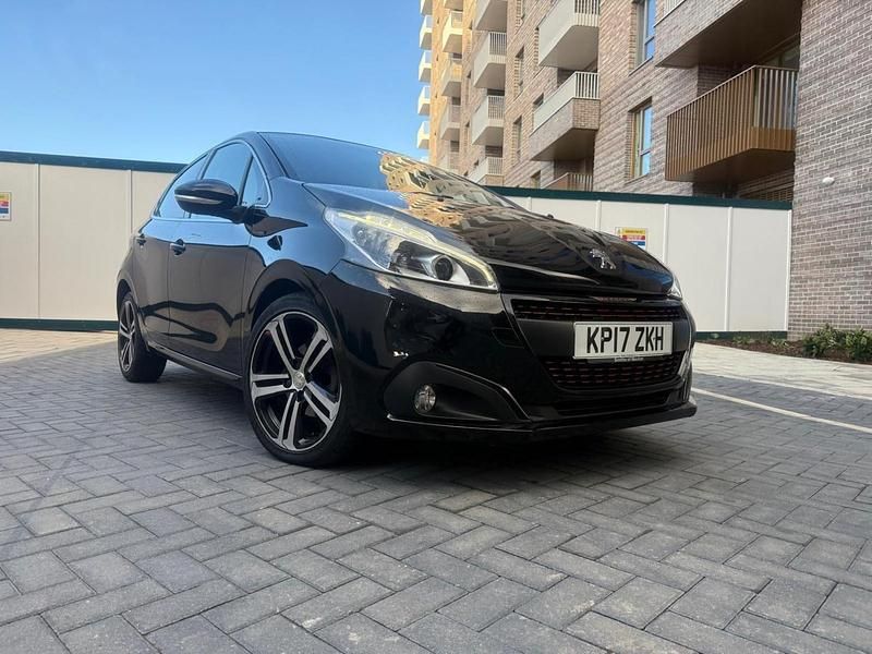 Black Used 2017 Peugeot 208 GT-line Hatchback | £3,495 (Super price) - Image 1/4