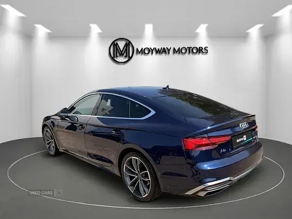 Used Audi A5 S-Line 2020 Blue Coupe