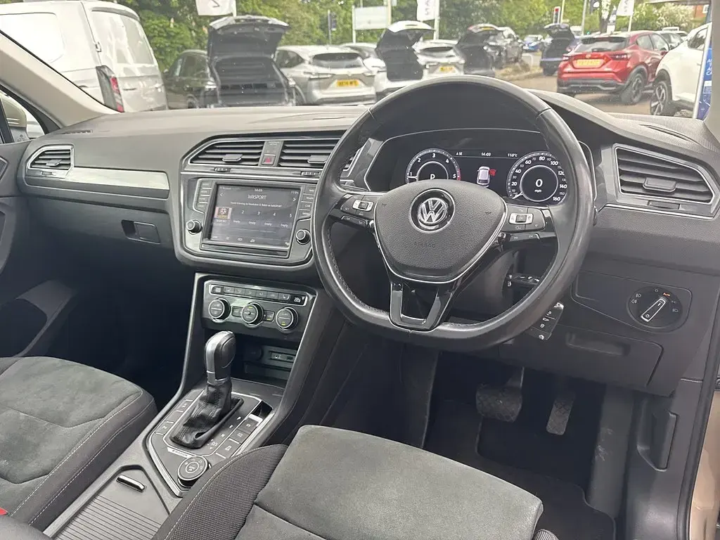 Used VW Tiguan SEL 2016 Beige SUV