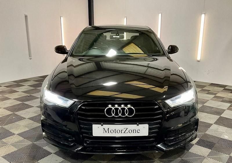 Used Audi A6 Black Edition 190 HP (139 kW) 2015 Black Sedan