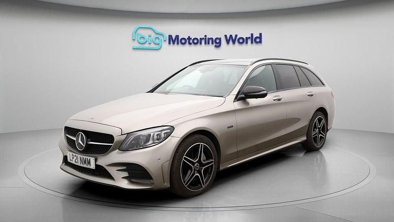 Used Mercedes C300 AMG line 245 HP (180 kW) 2021 Silver Estate