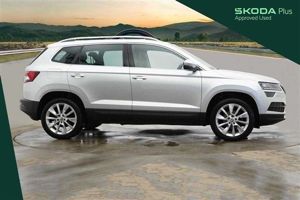 Used Skoda Karoq SE L 115 HP (84 kW) 2019 Silver SUV