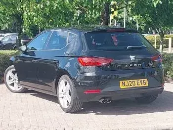 Used Seat Leon FR 150 HP (110 kW) 2020 Black Hatchback