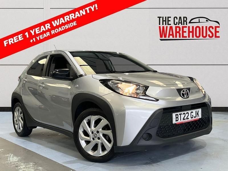 Silver Used 2022 Toyota Aygo X PURE SUV | £11,499 - Image 1/4
