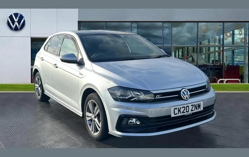 Reflex silver metallic Used 2020 VW Polo R-line Hatchback | £12,910 (A bit pricey) - Image 1/4