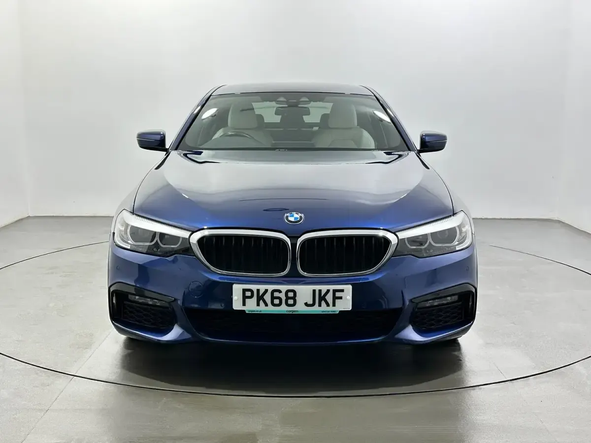 Used BMW 520 M Sport 190 HP (139 kW) 2018 Blue Sedan