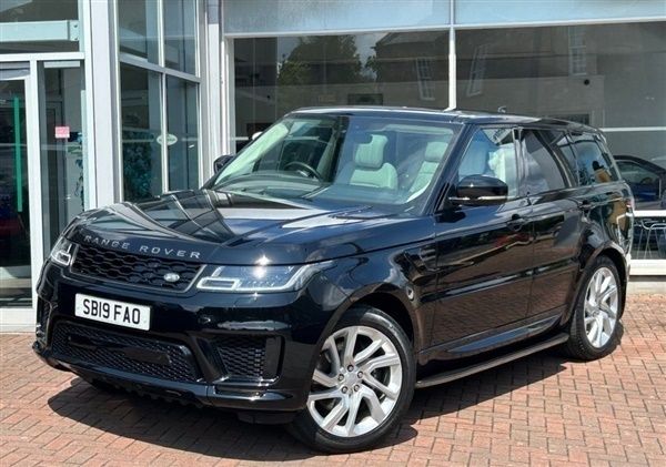 Black Used 2019 Land Rover Range Rover Sport Dynamic SUV | £28,995 (Fair price) - Image 1/1