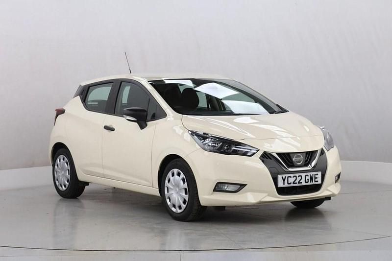 Used Nissan Micra Visia 92 HP (67 kW) 2022 White Hatchback