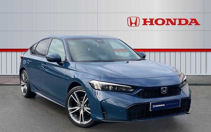 Blue Used 2025 Honda Civic Advance Hatchback | £32,557 (Expensive) - Image 1/4