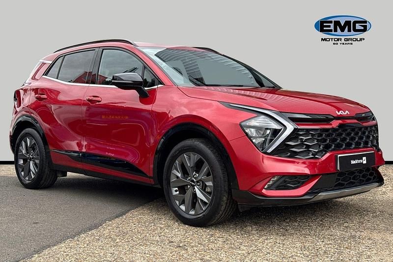 Red Used 2022 Kia Sportage GT-Line SUV | £24,179 (Fair price) - Image 1/3