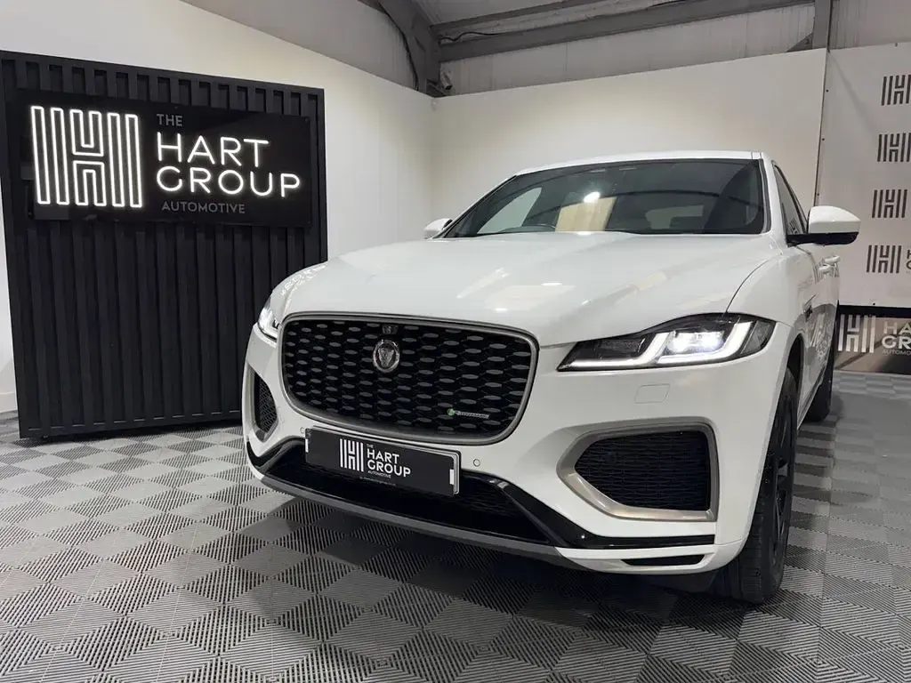 Used Jaguar F-Pace R-Dynamic 163 HP (119 kW) 2021 White SUV