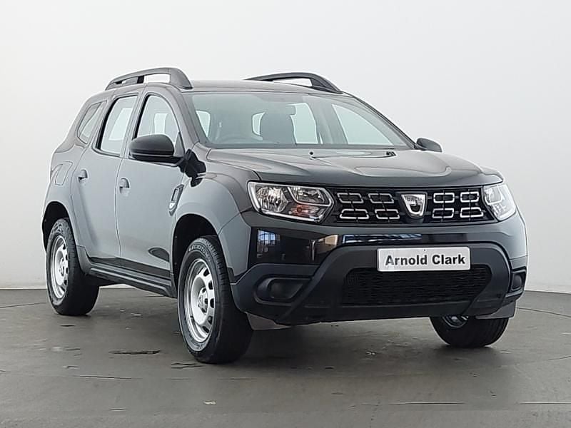 Black Used 2021 Dacia Duster Essentiel SUV | £9,998 (Good price) - Image 1/4