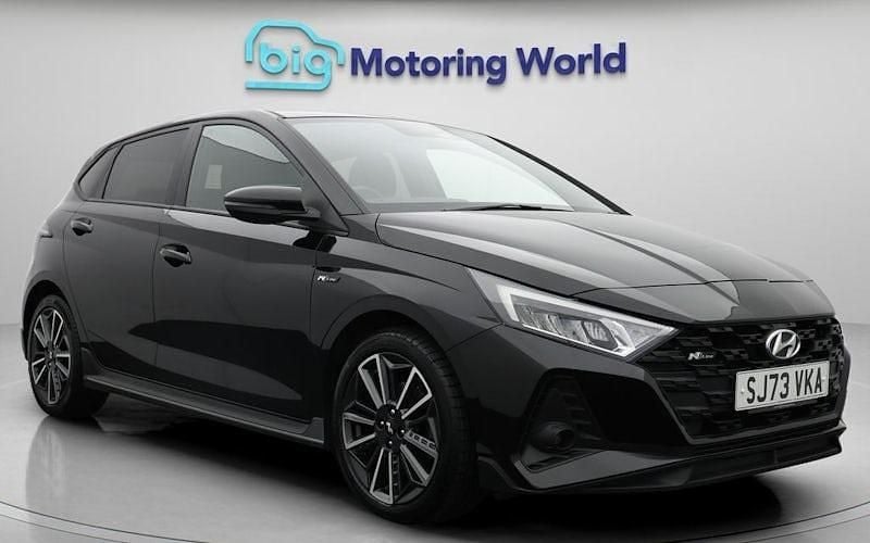 Used Hyundai i20 N Line 120 HP (88 kW) 2023 Black Hatchback