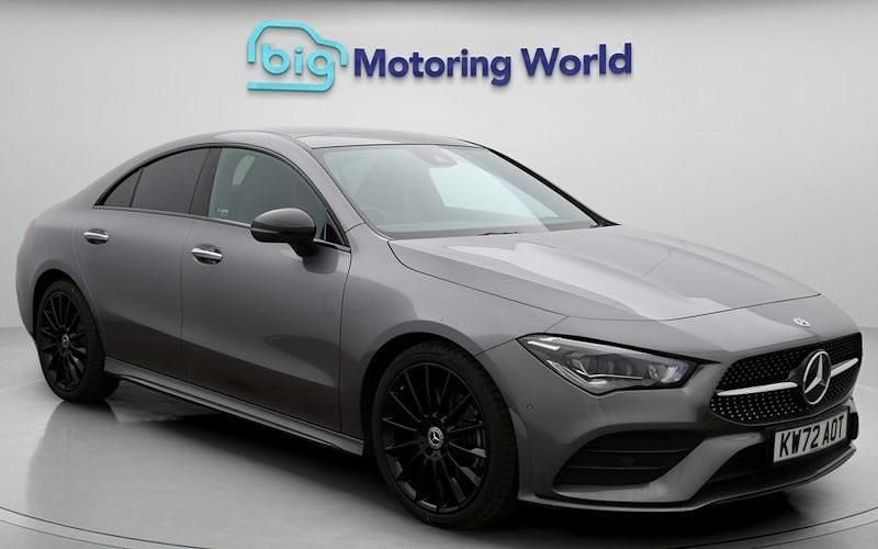 Used Mercedes CLA220 AMG line 190 HP (139 kW) 2022 Grey Sedan