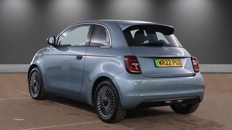 Used Fiat 500e Icon 86 kW (118 HP) 2022 Blue Hatchback