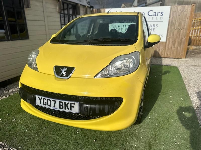 Used Peugeot 107 2007 Yellow Hatchback