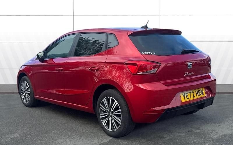 Used Seat Ibiza SE 95 HP (69 kW) 2022 Red Hatchback
