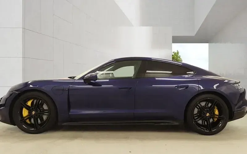 Used Porsche Taycan Performance Package 500 kW (680 HP) 2020 Blue Sedan