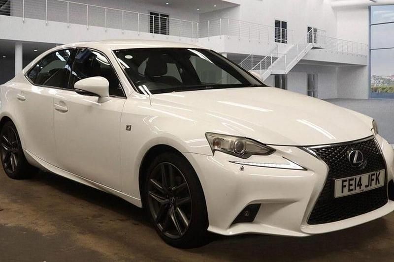 Used Lexus IS300h Sport Line 2014 White Sedan