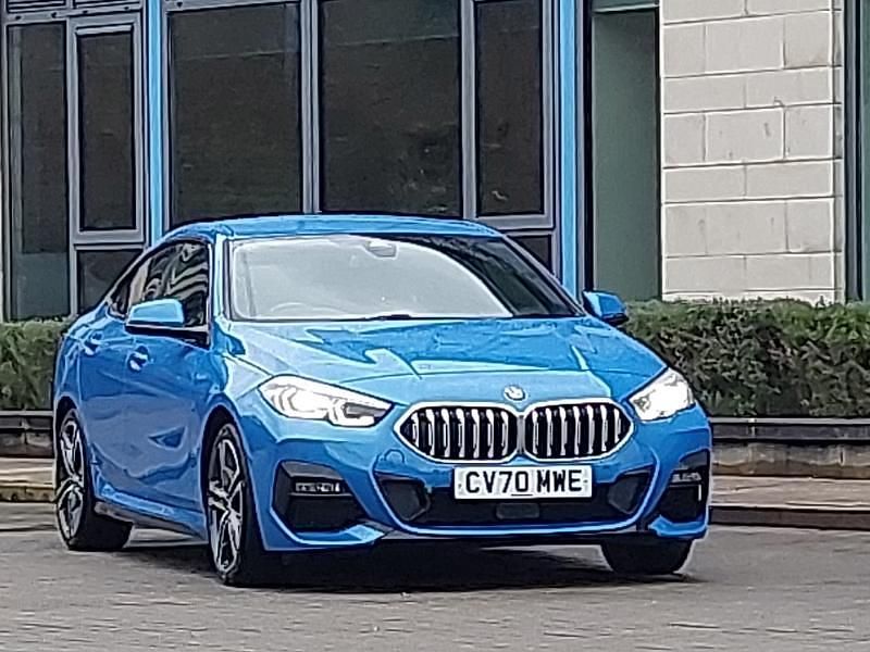Used BMW 218 M Sport 140 HP (102 kW) 2020 Blue Sedan