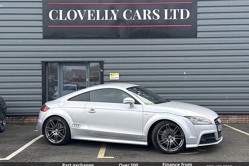 Used Audi TT Black Edition 170 HP (125 kW) 2012 Silver Coupe