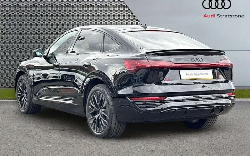 Used Audi Q8 Sportback e-tron Black Edition 300 kW (408 HP) 2024 Black SUV