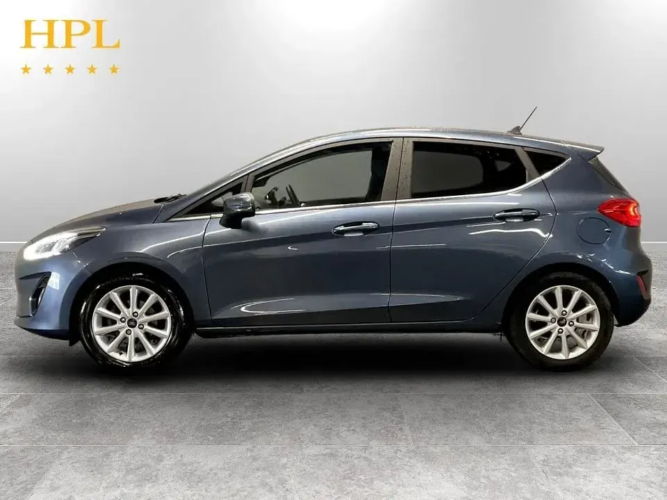 Used Ford Fiesta Titanium 95 HP (69 kW) 2020 Blue Hatchback