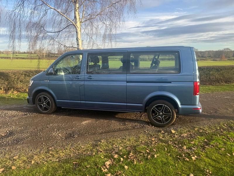 Used VW T6 SE 150 HP (110 kW) 2017 Blue Van