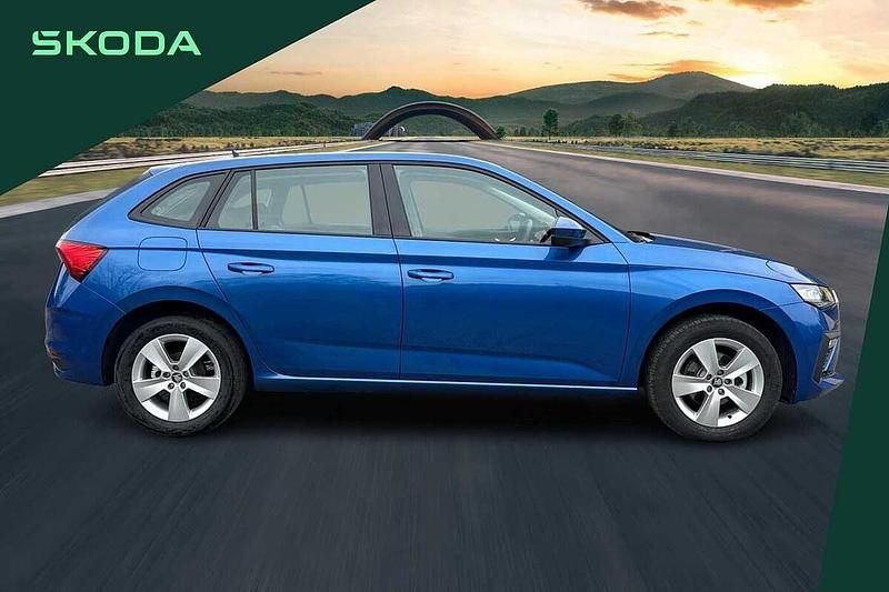 Used Skoda Scala SE 115 HP (84 kW) 2025 Blue Hatchback