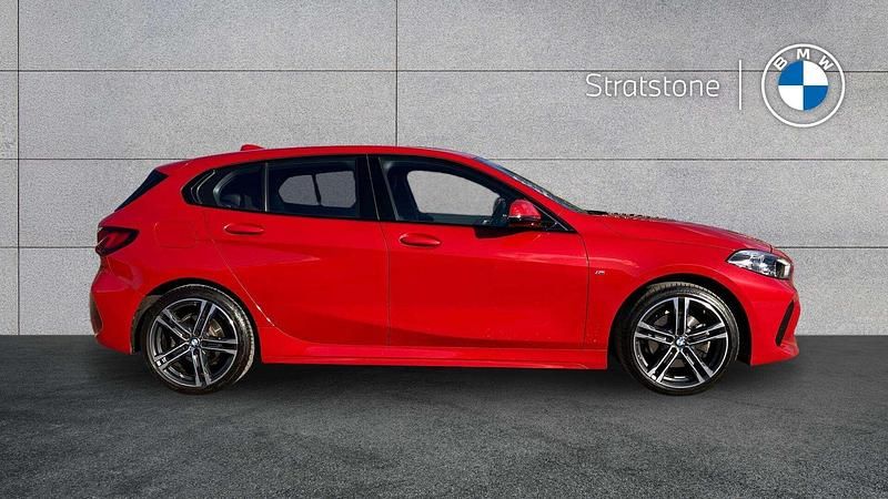 Used BMW 118 M Sport 136 HP (100 kW) 2023 Red Hatchback