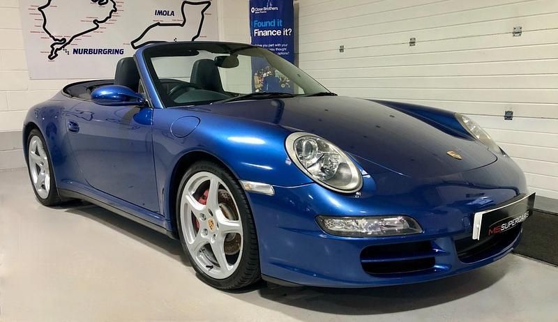 Blue Used 2006 Porsche 911 Carrera 4S Cabriolet Cabriolet | £21,985 - Image 1/4